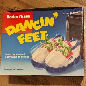 Dancin’ Feet Retro Radio Shack Toy 1991 Tandy
